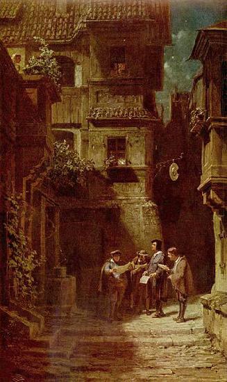 Carl Spitzweg Das Standchen